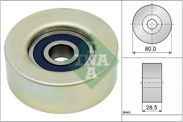 Deflection/Guide Pulley, V-ribbed belt - 532 0873 20 Schaeffler INA
