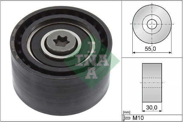 Паразитный / Ведущий ролик, зубчатый ремень - 532 0874 10 Schaeffler INA