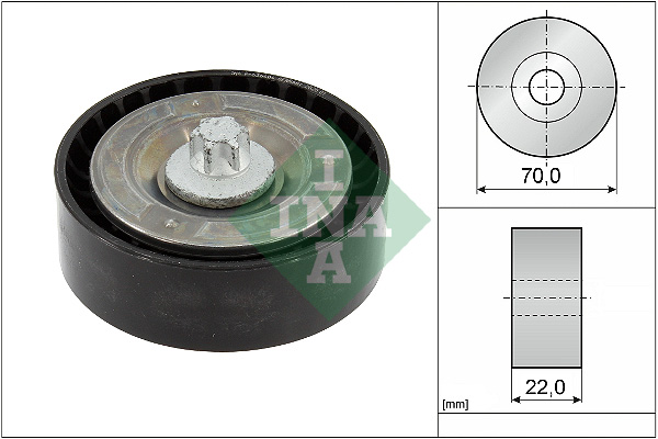 Deflection/Guide Pulley, V-ribbed belt - 532 0895 10 Schaeffler INA
