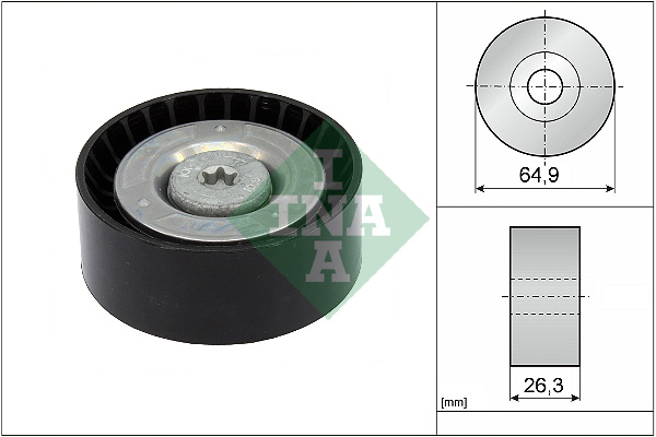 Galoppino/Guidacinghia, Cinghia Poly-V - 532 0905 10 Schaeffler INA
