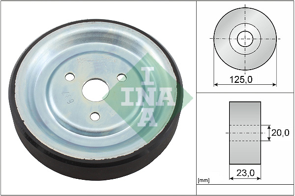 Deflection/Guide Pulley, V-belt - 532 0912 10 Schaeffler INA