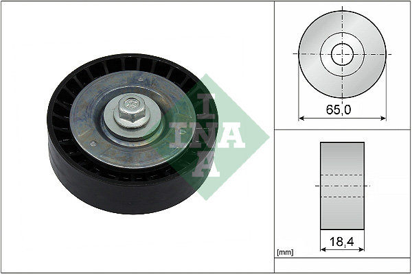 kreipiantysis skriemulys, V formos rumbuotas diržas - 532 0913 10 Schaeffler INA