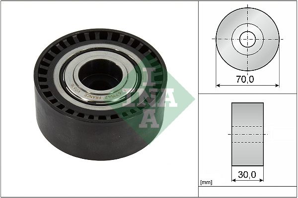Deflection/Guide Pulley, V-ribbed belt - 532 0923 10 Schaeffler INA