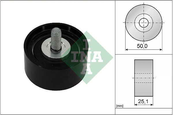 Deflection/Guide Pulley, timing belt - 532 0927 10 Schaeffler INA