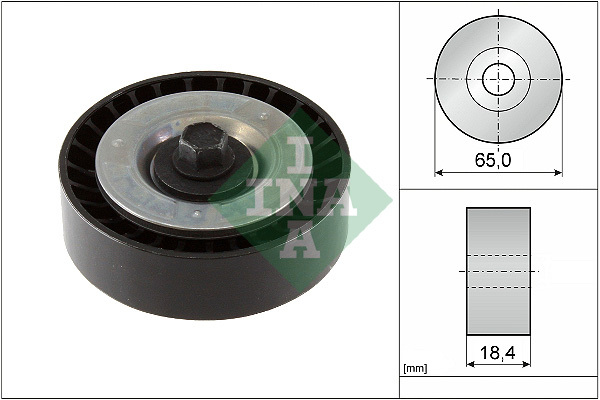 Deflection/Guide Pulley, V-ribbed belt - 532 0928 10 Schaeffler INA