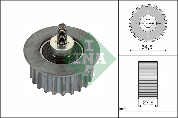 Deflection/Guide Pulley, timing belt - 532 0998 10 Schaeffler INA