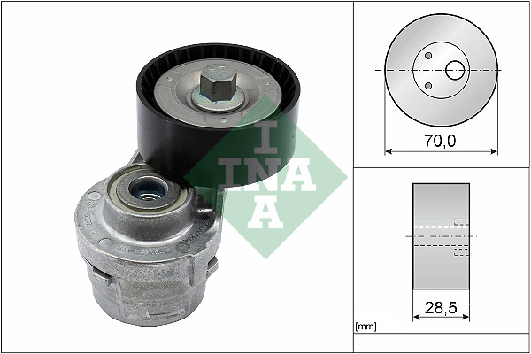 Tendicinghia, Cinghia Poly-V - 533 0061 20 Schaeffler INA