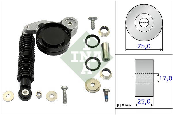 ремонтный комплект, рычаг натяжки поликлинового ремня - 533 0118 10 Schaeffler INA
