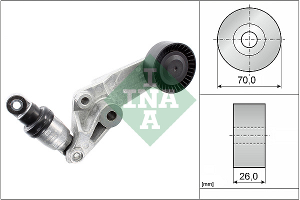 Tendicinghia, Cinghia Poly-V - 534 0016 10 Schaeffler INA