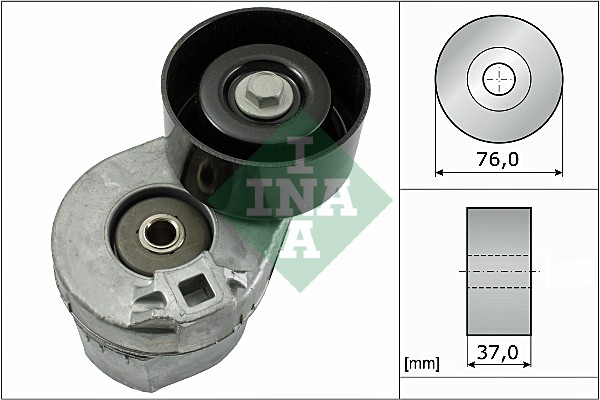 Belt Tensioner, V-ribbed belt - 534 0031 10 Schaeffler INA