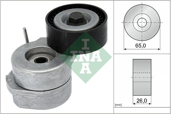 Belt Tensioner, V-ribbed belt - 534 0053 10 Schaeffler INA