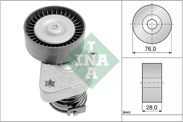 Tendicinghia, Cinghia Poly-V - 534 0081 30 Schaeffler INA