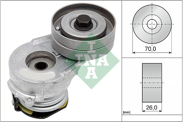 Tendicinghia, Cinghia Poly-V - 534 0082 30 Schaeffler INA