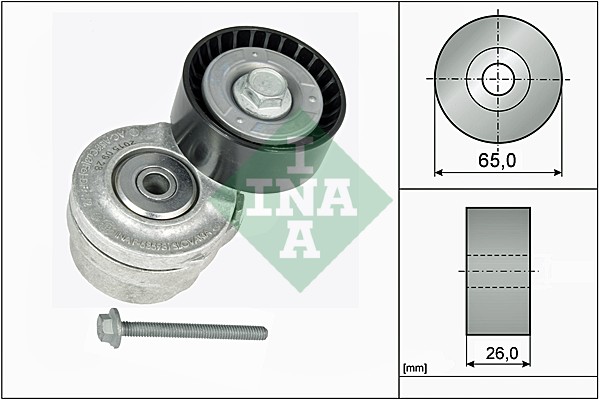 Belt Tensioner, V-ribbed belt - 534 0101 20 Schaeffler INA