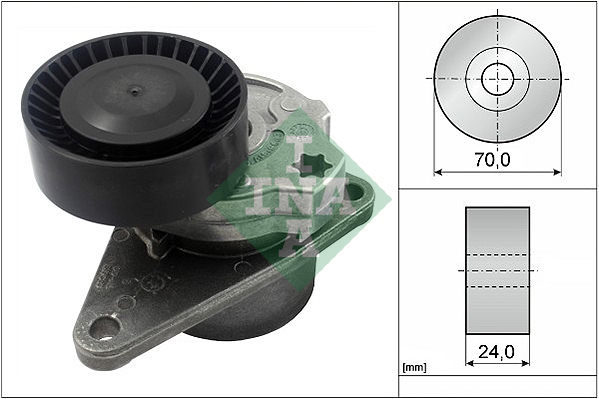 Tendicinghia, Cinghia Poly-V - 534 0103 10 Schaeffler INA