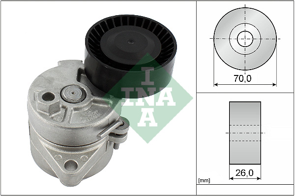 Tendicinghia, Cinghia Poly-V - 534 0104 10 Schaeffler INA