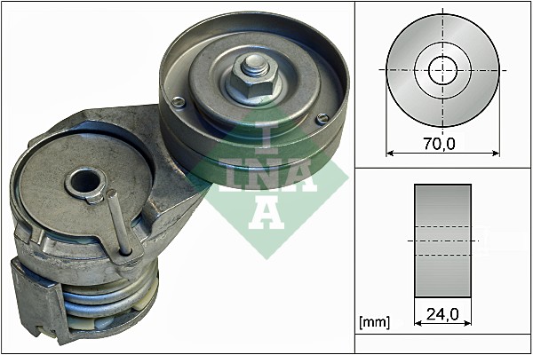 Belt Tensioner, V-ribbed belt - 534 0138 30 Schaeffler INA