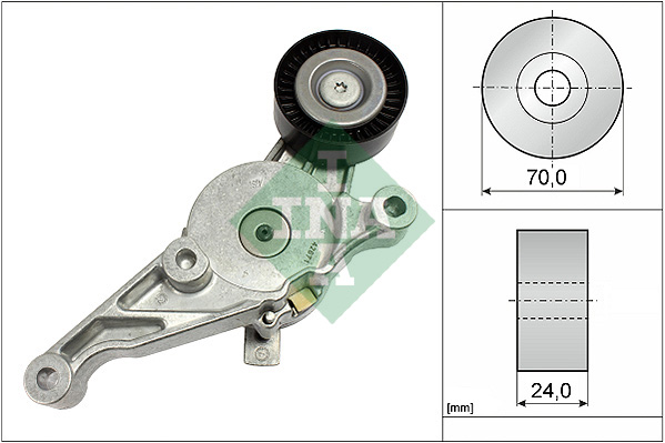 Tendicinghia, Cinghia Poly-V - 534 0151 10 Schaeffler INA
