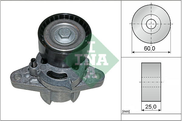 Belt Tensioner, V-ribbed belt - 534 0271 10 Schaeffler INA