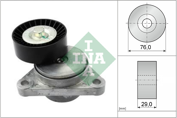 Belt Tensioner, V-ribbed belt - 534 0290 10 Schaeffler INA