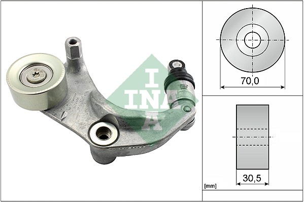 Belt Tensioner, V-ribbed belt - 534 0316 10 Schaeffler INA