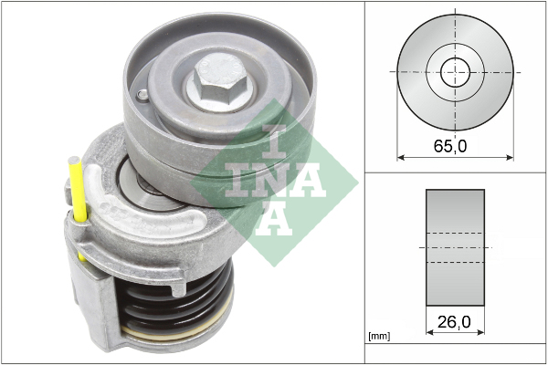 Belt Tensioner, V-ribbed belt - 534 0346 10 Schaeffler INA