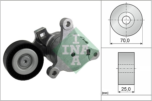 Belt Tensioner, V-ribbed belt - 534 0362 10 Schaeffler INA