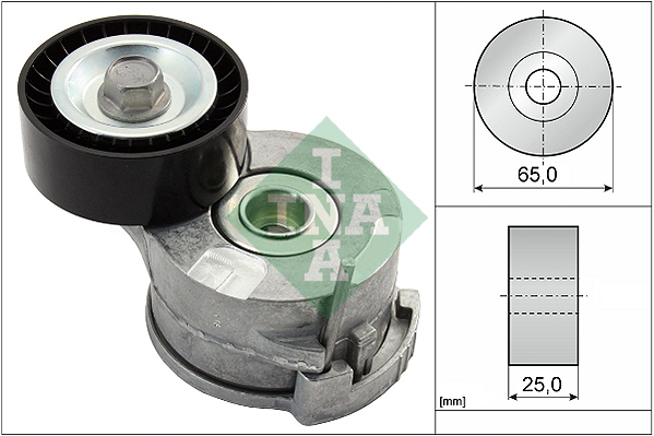 Belt Tensioner, V-ribbed belt - 534 0369 10 Schaeffler INA