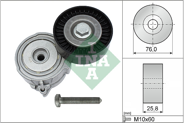 Tendicinghia, Cinghia Poly-V - 534 0375 10 Schaeffler INA
