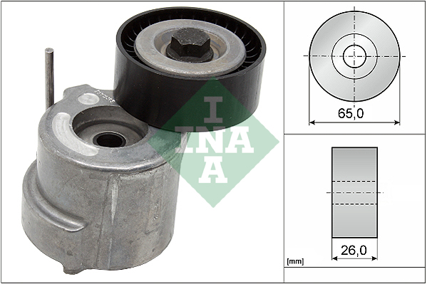 Belt Tensioner, V-ribbed belt - 534 0404 10 Schaeffler INA