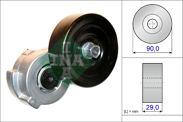 Tendicinghia, Cinghia Poly-V - 534 0421 10 Schaeffler INA