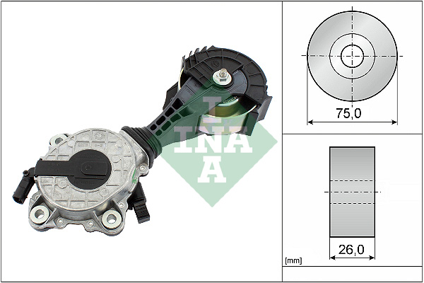 Belt Tensioner, V-ribbed belt - 534 0425 10 Schaeffler INA