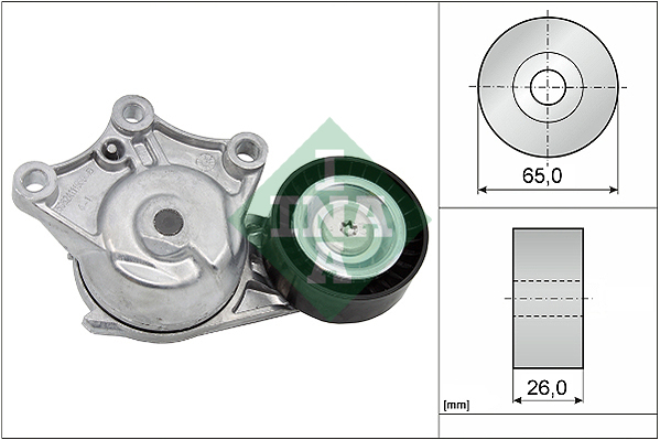 Tendicinghia, Cinghia Poly-V - 534 0428 10 Schaeffler INA