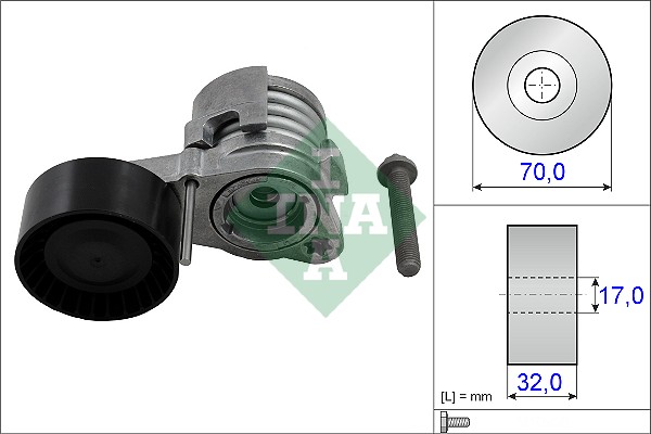 Tendicinghia, Cinghia Poly-V - 534 0432 10 Schaeffler INA