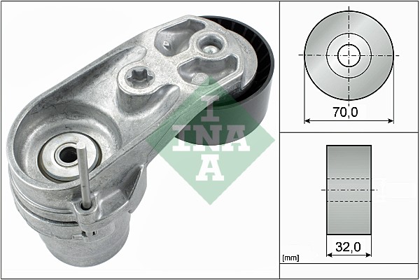 Belt Tensioner, V-ribbed belt - 534 0433 10 Schaeffler INA
