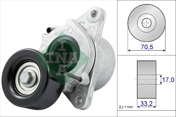 Tendicinghia, Cinghia Poly-V - 534 0435 10 Schaeffler INA