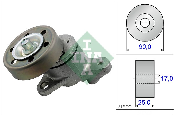 Tendicinghia, Cinghia Poly-V - 534 0437 10 Schaeffler INA