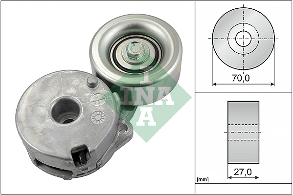 Belt Tensioner, V-ribbed belt - 534 0442 10 Schaeffler INA
