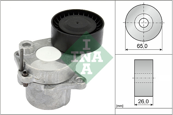 Belt Tensioner, V-ribbed belt - 534 0444 10 Schaeffler INA