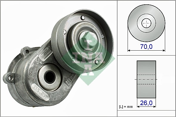 Tendicinghia, Cinghia Poly-V - 534 0448 10 Schaeffler INA