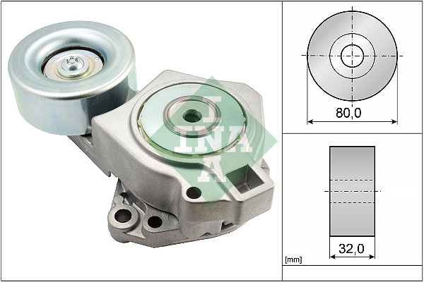 Tendicinghia, Cinghia Poly-V - 534 0468 10 Schaeffler INA