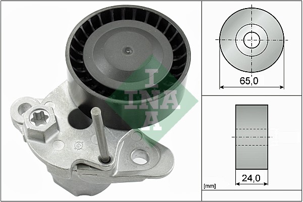 Belt Tensioner, V-ribbed belt - 534 0480 10 Schaeffler INA