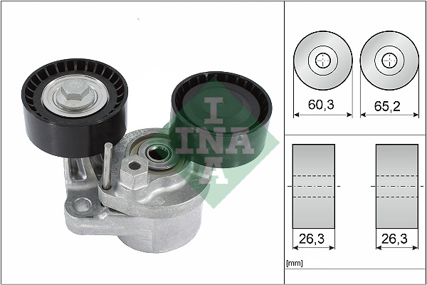 Belt Tensioner, V-ribbed belt - 534 0482 10 Schaeffler INA
