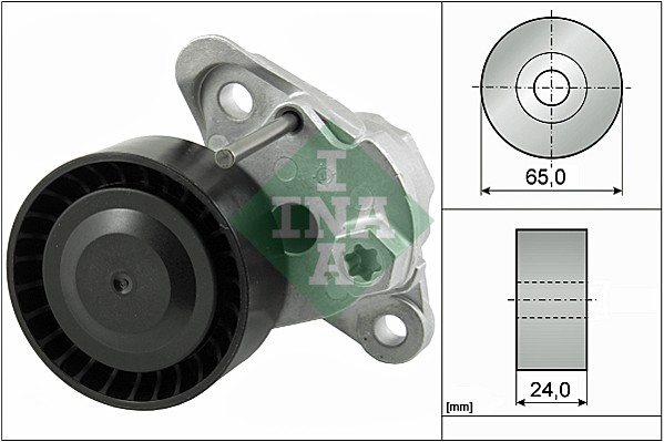 Belt Tensioner, V-ribbed belt - 534 0497 10 Schaeffler INA