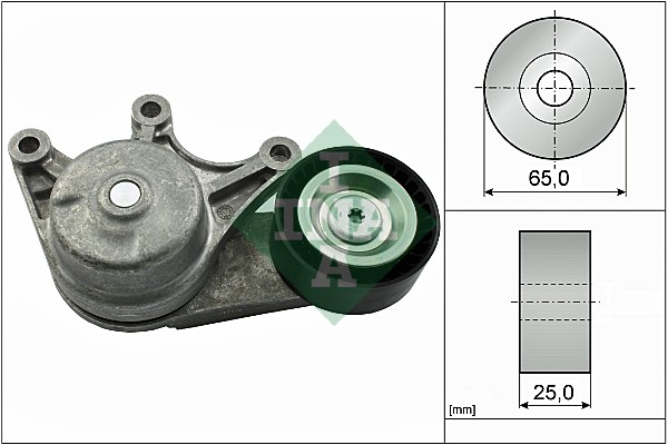 Belt Tensioner, V-ribbed belt - 534 0535 10 Schaeffler INA