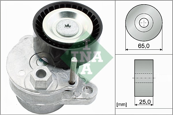 Belt Tensioner, V-ribbed belt - 534 0540 10 Schaeffler INA