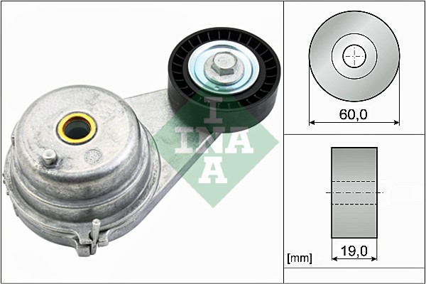 Belt Tensioner, V-ribbed belt - 534 0541 10 Schaeffler INA