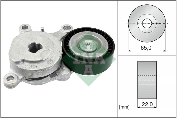 Belt Tensioner, V-ribbed belt - 534 0575 10 Schaeffler INA