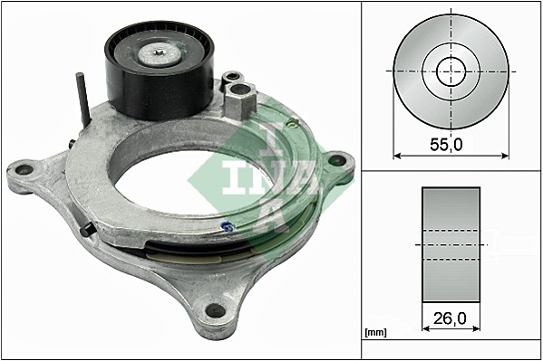 Tendicinghia, Cinghia Poly-V - 534 0598 10 Schaeffler INA