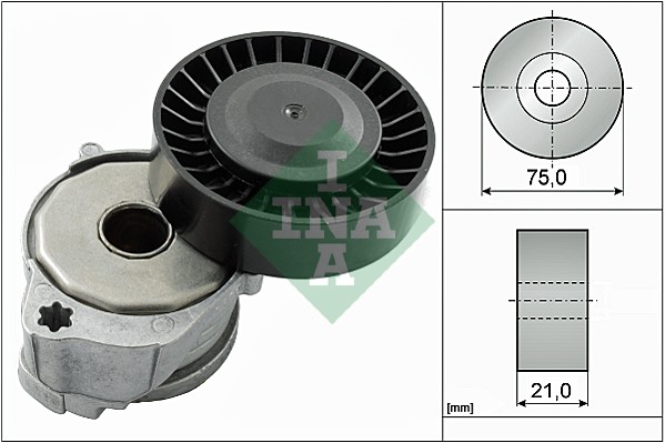 Belt Tensioner, V-ribbed belt - 534 0604 10 Schaeffler INA